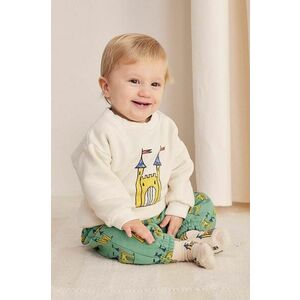 Bobo Choses bluza bebe Faraway Castle culoarea bej, cu imprimeu, 224AB029 imagine