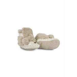 Donsje pantofi pentru bebelusi Kapi Exclusive Booties Poodle culoarea bej, 1028121 imagine