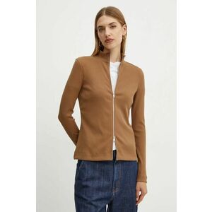 Max Mara Leisure geaca femei, culoarea maro, light, 2426916038600 imagine