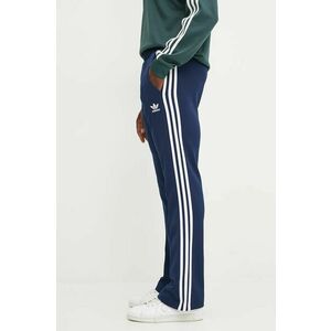 adidas Originals pantaloni de trening Adicolor 70s Track Pant culoarea albastru marin, modelator, IX5220 imagine