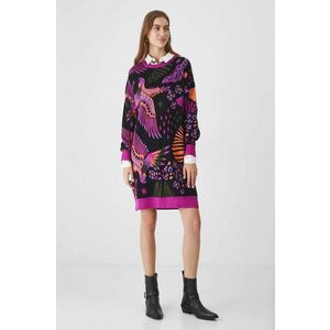 Medicine rochie midi, drept imagine