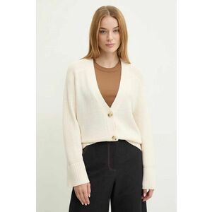 Boss Orange cardigan din lana culoarea bej, light, 50525144 imagine