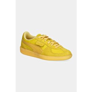 Puma sneakers din piele Palermo culoarea galben, 398381 imagine