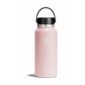 Hydro Flask sticla termica 32 Oz Wide Flex Cap Trillium culoarea roz, W32BTS678 imagine