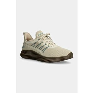 Skechers sneakers BOBS culoarea bej imagine