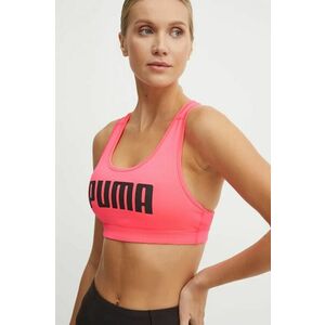 Puma sutien sport 4KEEPS culoarea roz, modelator, 525317 imagine