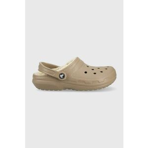 Crocs papuci culoarea maro imagine