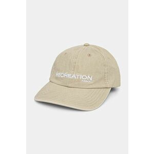 P.E Nation șapcă de baseball din bumbac Throwback Cap culoarea bej, cu imprimeu, 243A415 imagine