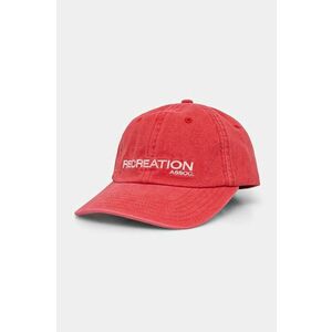 P.E Nation șapcă de baseball din bumbac Throwback Cap culoarea rosu, cu imprimeu, 243A415 imagine