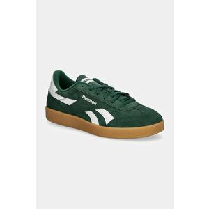 Reebok Classic sneakers din piele intoarsă Smash Edge culoarea verde, 100208242 imagine