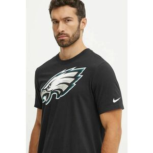 Nike tricou din bumbac Philadelphia Eagles barbati, culoarea negru, cu imprimeu, N199-00A-86-CLH imagine