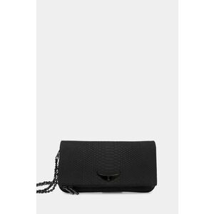 ZADIG&VOLTAIRE poseta de piele culoarea negru, LWBA02223 imagine