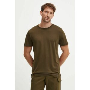 CDLP tricou barbati, culoarea verde, neted, MTO016012101 imagine