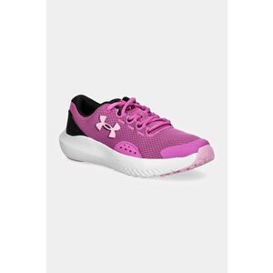 Under Armour sneakers pentru copii GGS Surge 4 culoarea roz, 3027108 imagine