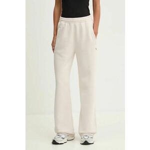 Abercrombie & Fitch pantaloni de trening culoarea bej, neted, KI147-4060 imagine