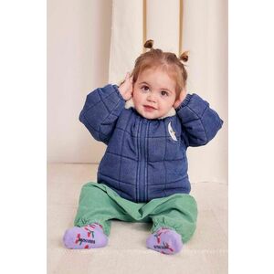 Bobo Choses geaca bebe culoarea albastru marin, 224AB099 imagine