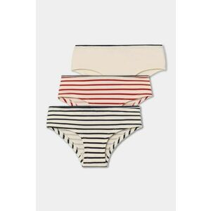 United Colors of Benetton chiloti copii 2-pack culoarea bej, 3SP20S023 imagine