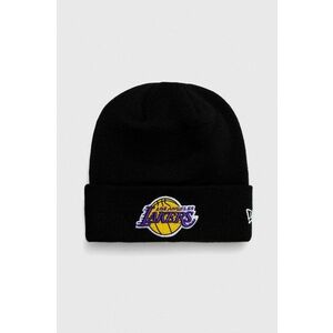 New Era caciula culoarea negru, LOS ANGELES LAKERS imagine