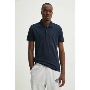 Hollister Co. tricou polo barbati, culoarea albastru marin, neted, KI324-4117 imagine