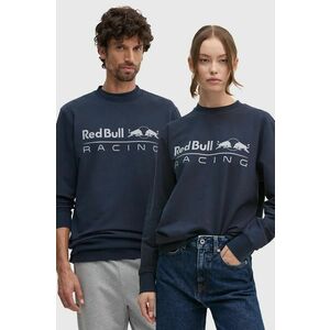 Red Bull Racing x Pepe Jeans bluza Red Bull Racing x Pepe Jeans culoarea albastru marin, cu imprimeu, RU580002 imagine