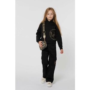 Michael Kors pantaloni de trening pentru copii culoarea negru, cu imprimeu, R30183 imagine