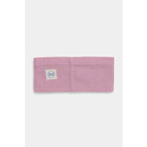 Buff bentita pentru cap CrossKnit culoarea roz, 126484 imagine