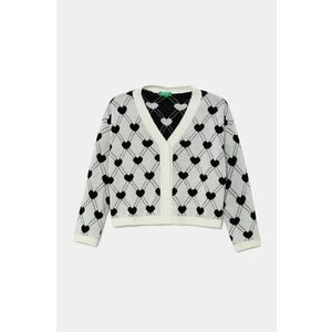 United Colors of Benetton cardigan copii culoarea bej, light, 1070Q601K imagine