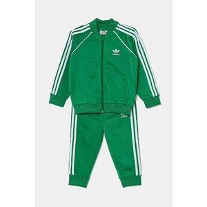 adidas Originals trening copii SST TRACKSUIT culoarea verde, IX5176 imagine