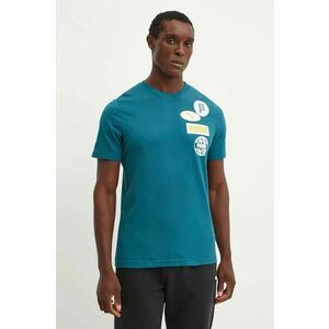 Puma tricou barbati, culoarea verde, cu imprimeu, 683208 imagine