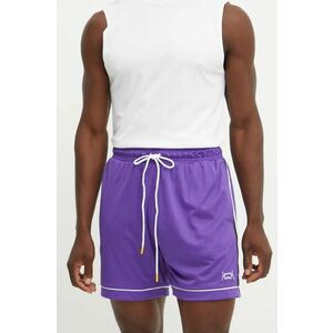 Puma pantaloni scurți de antrenament The Classics culoarea violet, 625323 imagine