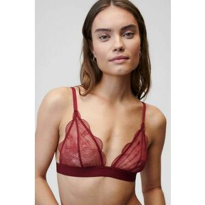 Undress Code sutien Gentle Bra culoarea rosu, dantela, neted, 723 imagine