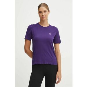 Compressport tricou de alergare Performance culoarea violet, ATSW4930 imagine