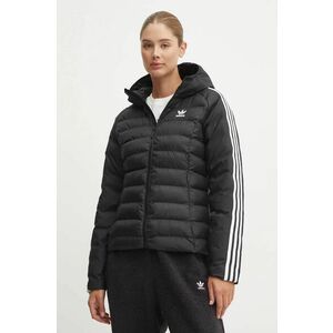 adidas geaca femei, culoarea negru, de iarna imagine