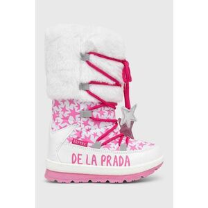 Agatha Ruiz de la Prada cizme de iarna copii culoarea alb imagine