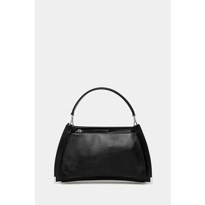 The Kooples poseta de piele culoarea negru, AFSA29003K imagine