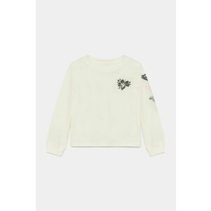 Roxy longsleeve din bumbac pentru copii LET SOMEBODY GO culoarea alb, ERGZT04059 imagine