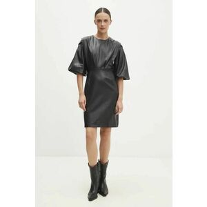 Answear Lab rochie culoarea negru, mini, evazati imagine