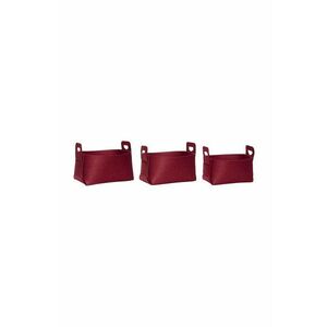 Hübsch set de coșuri de depozitare Felt Basket 3-pack imagine