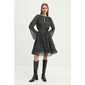 Bruuns Bazaar rochie culoarea negru, mini, evazati imagine