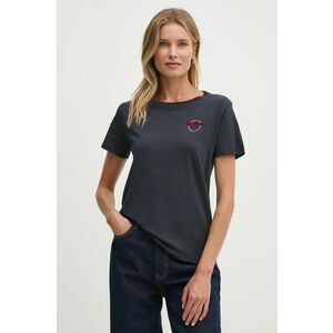 Pepe Jeans tricou din bumbac GABRIELA femei, culoarea albastru marin, PL505967 imagine