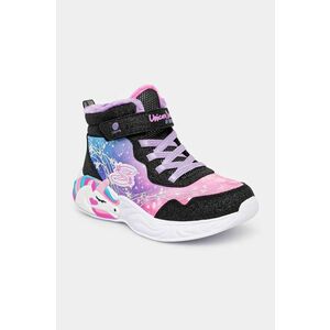 Skechers sneakers pentru copii UNICORN DREAMS culoarea negru, 303057L imagine