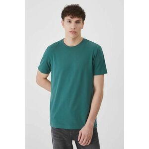 Medicine tricou barbati, culoarea verde, neted imagine