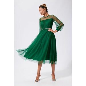 Rochie eleganta Beatrice Verde imagine