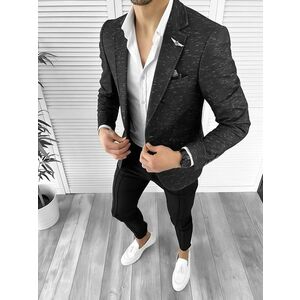 Sacou barbati slim fit 10197 P20-4.1 imagine