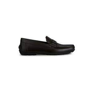 Pantofi loafer de piele cu logo discret imagine