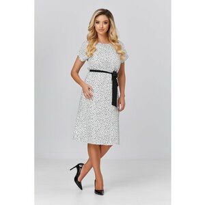 Rochie midi cu model cu buline imagine