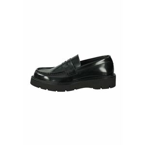 Pantofi loafer de piele cu varf rotund imagine