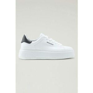 Pantofi sport low-cut de piele imagine