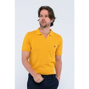 Tricou polo cu aspect texturat imagine