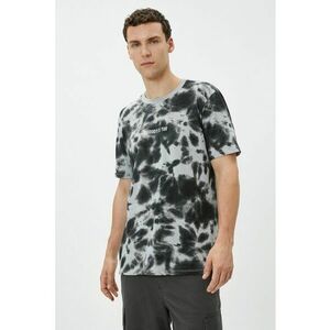 Tricou de bumbac cu aspect tie-dye imagine